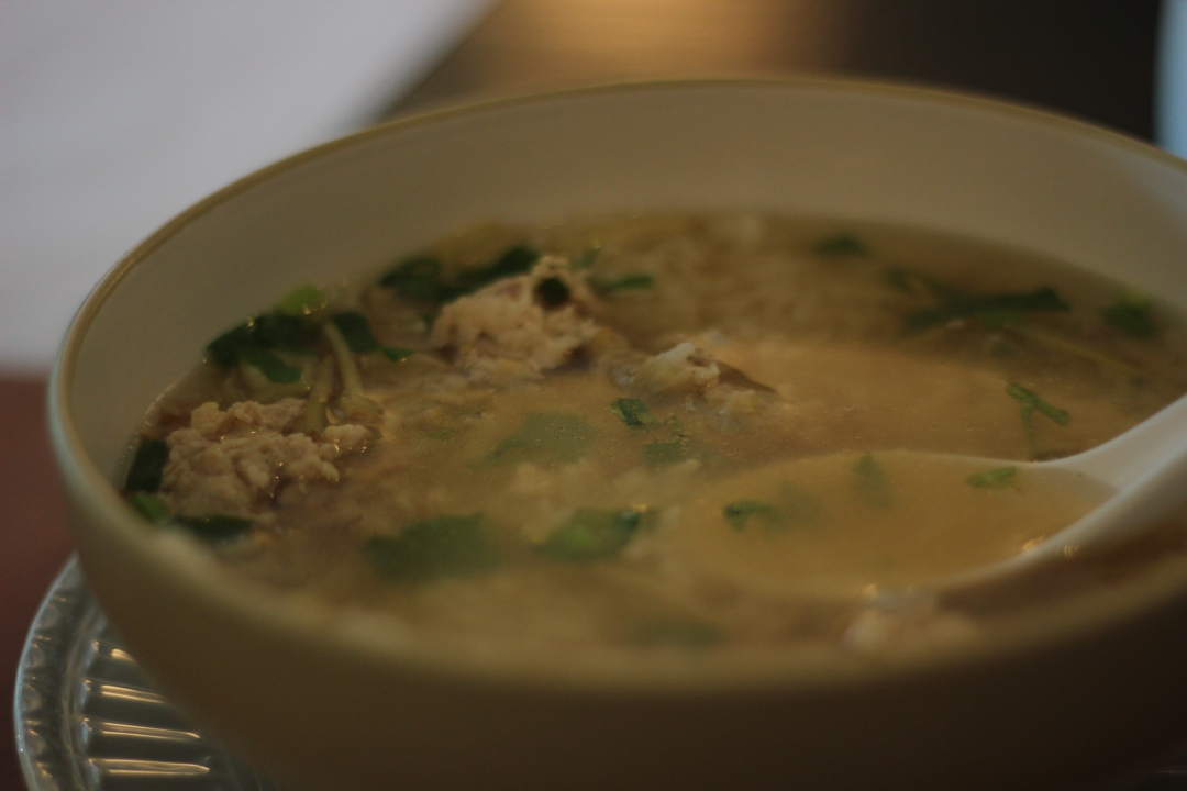 Spicy rice breakfast at Phoenix Hotel Bangkok