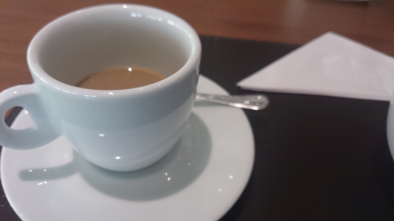 Cup of coffe at HOTEL LEQUES BRASIL